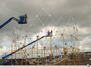 Northern Ireland’s tallest sculpture takes shape