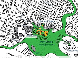 University of Glasgow progress campus master plan