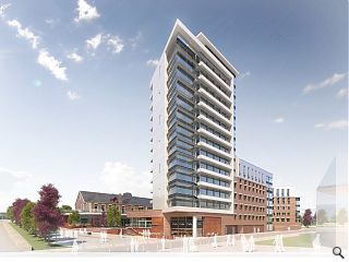 High rise student flats to tower over Partick