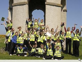 Macduff pupils at play for new gateway 