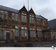 The deteriorating school has seen better days