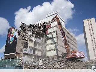 Glasgow landmarks bite the dust in weekend demolition spree