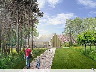 Playful Brodie Castle plan hits the ground running