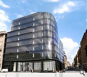 23,000sq/ft of retail frontage will be added to Ingram Street, drawing pedestrains east from Buchanan Street