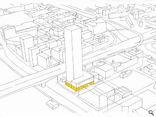 Washington Street skyscraper to tame the Kingston Bridge