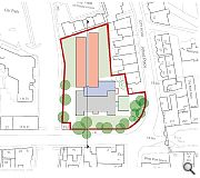 Two parallel wings of new build accommodation will sit perpendicular to the main building