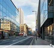 HES welcomed the street elevation as being comparable in height and scale to the former tenement