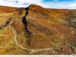 Land engineering work puts Conic Hill on the right path