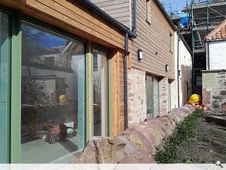 Dunbar backland support centre builds traditional skills