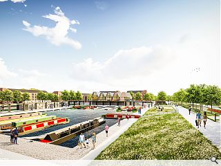 Winchburgh Marina canal quarter breaks ground