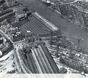 Water Row was once the home of the famous Harland & Wolff shipyard