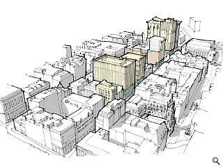 Hotel dropped in favour of a mixed-use Bath Street block