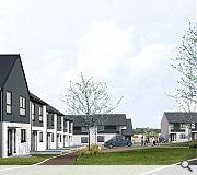 New homes will sit next door to Easterhouse fire station