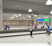 An expanded baggage reclaim area is included in the plans