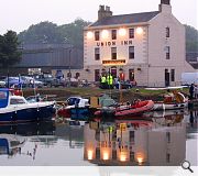 Union Inn on the Union Canal in Falkirk