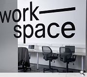 A variety of workspaces and workshops are offered within