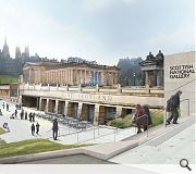 Princes Street Gardens will be enhanced by new pathways and landscaping