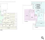 The split-level design will maximise landscape views