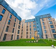 A twin development at St Machar Drive provides 172 flats delivered by Robertson Partnership Homes