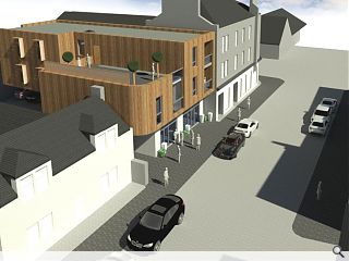 Curvaceous Broughty Ferry homes proposed