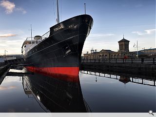 MV Fingal brings five-star glamour to the Port of Leith