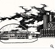 Alan Dunlop will be exhibiting this cross section of the River Clyde