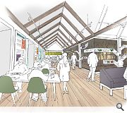 Clatteringshaws Visitor Centre will receive a £0.45m toward large windows fronting Clatteringshaws Loch and Dark Sky Park