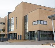 A community hall and library sit at the heart of the scheme