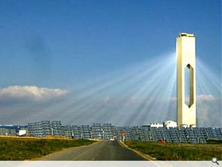 Solar power flowers