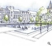 Plans for a civic sq in Perth are proving to be nearly as controversial as those in Aberdeen