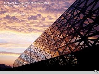 Galvanizing and Sustainable Construction