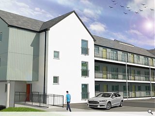 Portree bus garage gives way to affordable homes