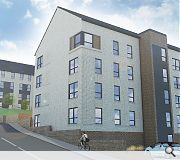 44 homes will be delivered at the former Highlander’s Academy at Mount Pleasant Street, Greenock