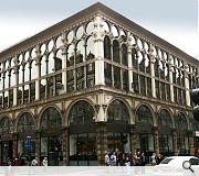 Glasgow's Ca’d’oro Building is another good example of the early use of cast iron architecture