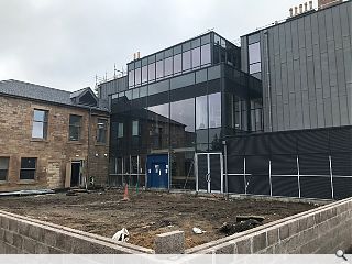 Fire-ravaged Glasgow Golf Club rises from the ashes