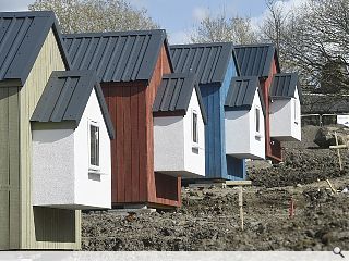 Edinburgh's Social Bite Village nears completion