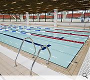 The 25m teaching pool, photography by Chris Watt