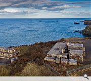 Gin Head, near North Berwick, enjoys uninterrupted views across to the Bass Rock and Tantallon Castle with planning permission in place for conversion to a ‘contemporary fortress’.