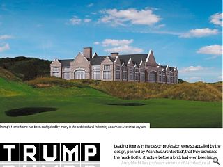 Trump Clubhouse handed Zit award