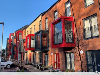 Affordable homes bring winter sunshine to Castlemilk