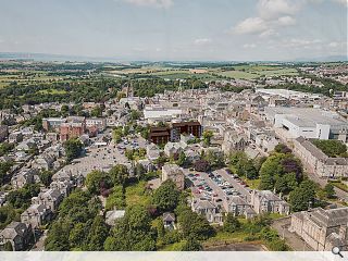 Dozens of homes could rise from the ashes of a Dunfermline ruin