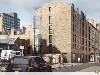 Contractors move in on Edinburgh student accommodation