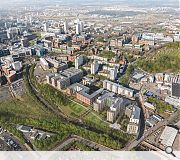 Shoulder roof terraces at the £95m development have been scaled back following earlier consultations