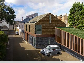 Wheelchair friendly Edinburgh home takes shape