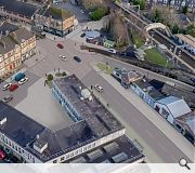 Bishopbriggs Cross is to be reimagined with raingardens and planting to engender a sense of arrival