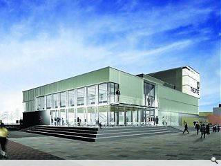 Greenock Arts Centre takes shape