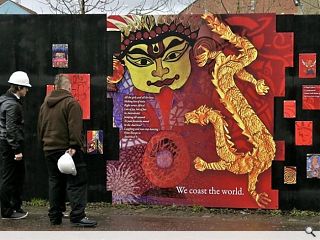 London Road mural unveiled