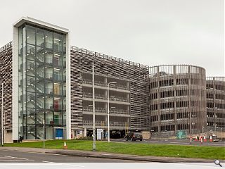 Hypostyle unveil timber clad car park at Glasgow hospital