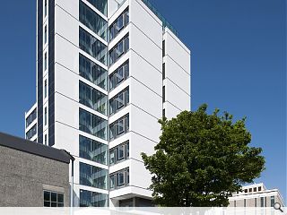 University of Edinburgh's Appleton Tower over-cladding project completes