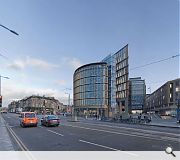 Planning has been granted for three office buildings, retail, a 190-bed hotel and a 170-bed apart-hotel